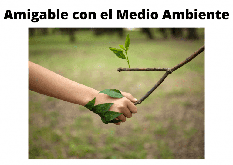 Amigable con el medio Ambiente